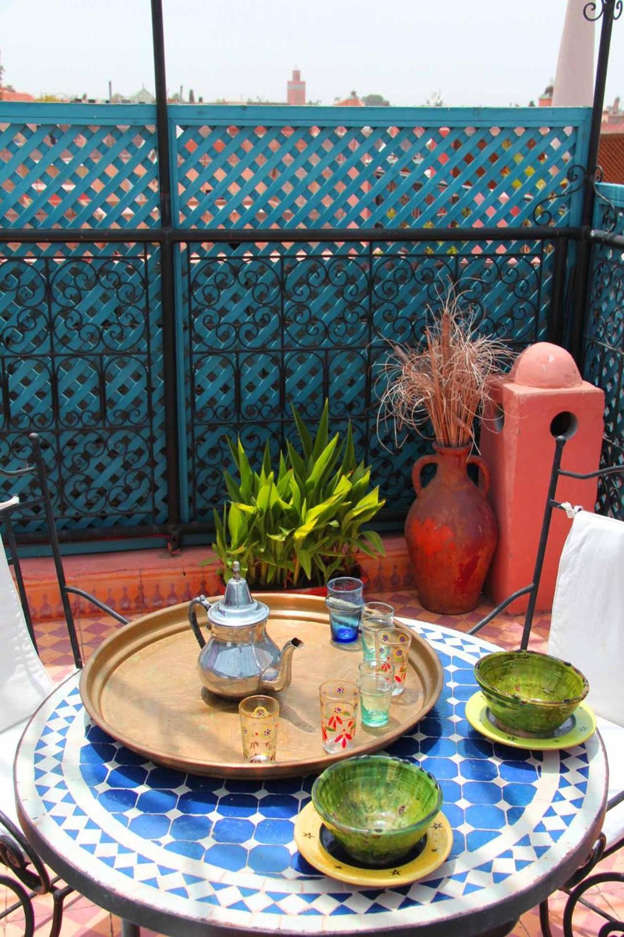Riad Lwalidin Marrakesch Exterior foto